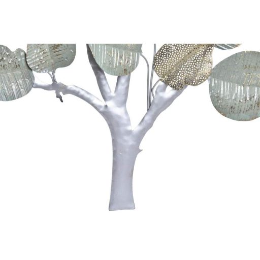 Dekoráció falra fém 102x7x108,6 leveles zöld