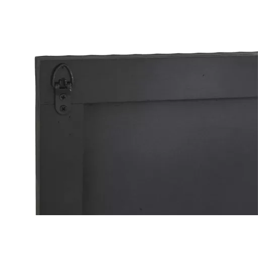 Dekoráció, falra, mdf, 90x2x90, modern, 3d, fekete