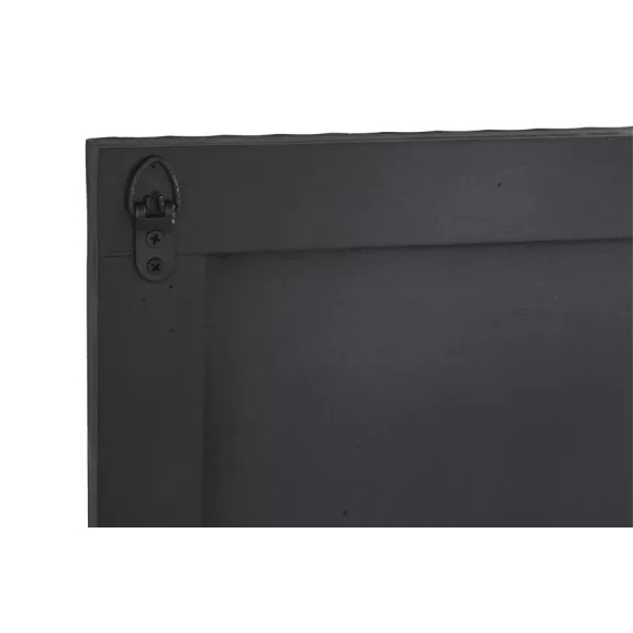 Dekoráció, falra, mdf, 90x2x90, modern, 3d, fekete