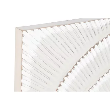   Dekoráció, falra, szett, 2db-os, mdf, 90x2x90, körök, 3d,