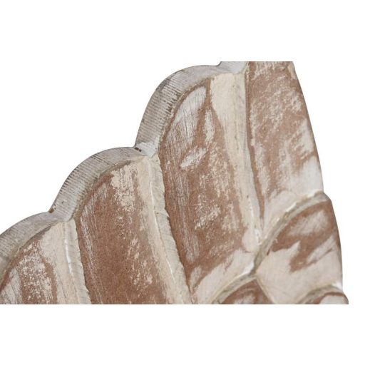 Dekoráció, falra, mdf, 60x4x90, szárnyak, decape, fehér