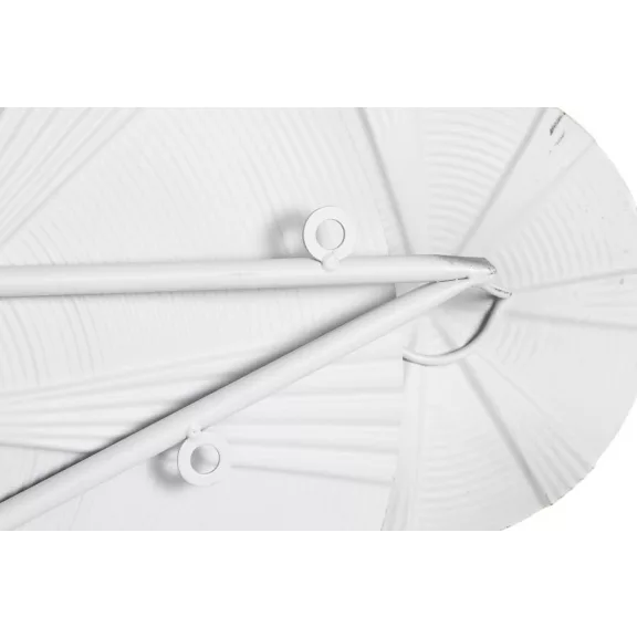 Dekoráció falra fém 91x8,3x49,5 modern fekete 