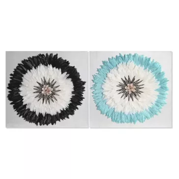 Dekoráció falra plumas 60x6x60 juju 2 féle 
