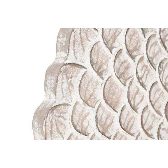 Dekoráció falra mdf 120x3x120 decape fehér