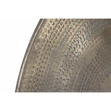 Dekoráció falra alumínium 90x2x90 cm arany