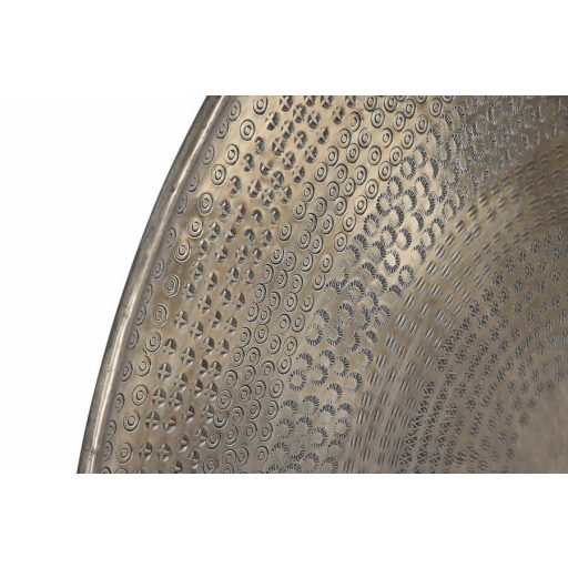 Dekoráció falra alumínium 90x2x90 cm arany