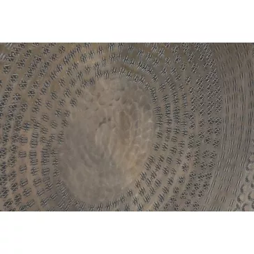 Dekoráció falra alumínium 90x2x90 cm arany