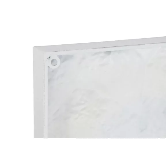 Dekoráció falra lucfenyő, mdf 58,5x4x92,5 cm fehér 2 féle