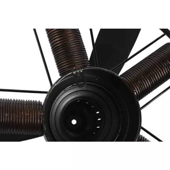 Dekoráció falra propeller fém 55x16x52 cm barna