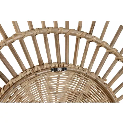 Dekoráció falra nap rattan, bambusz 78x2x78 cm natúr