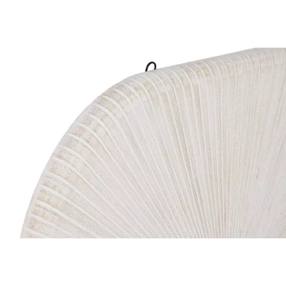 Dekoráció falra mdf 89x3x89 cm fehér