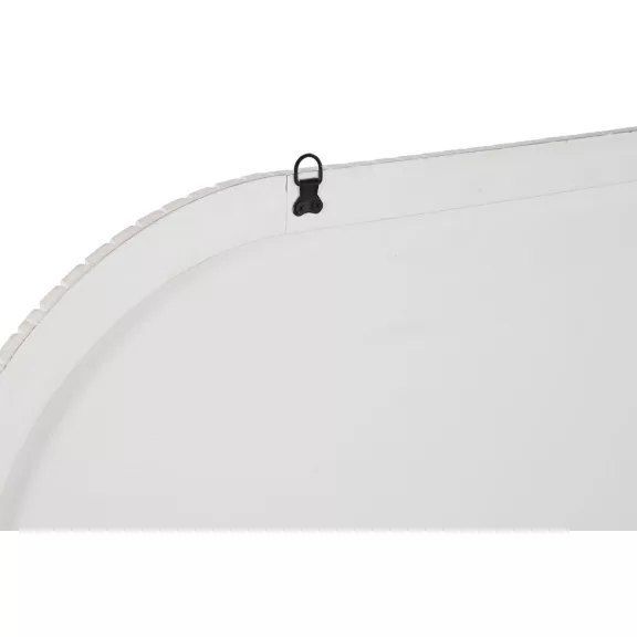 Dekoráció falra mdf 89x3x89 cm fehér