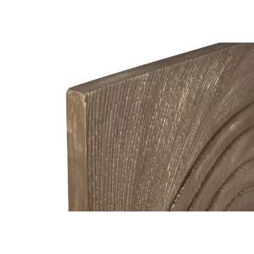 Fali dekoráció körök mangófa 120x3,5x120 cm arany