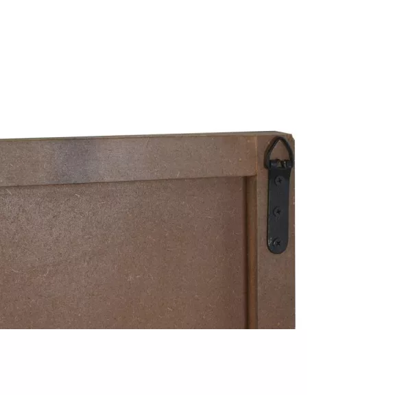Fali dekoráció körök mangófa 120x3,5x120 cm arany