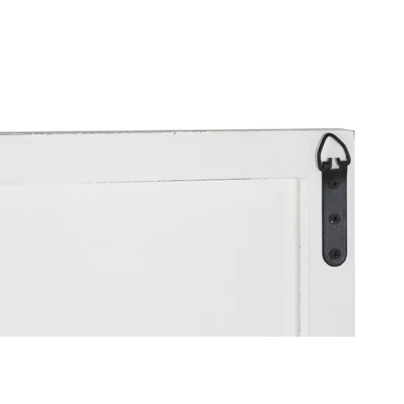 Fali dekoráció négyzetek mangófa, mdf 120x3,5x120 cm fehér, arany