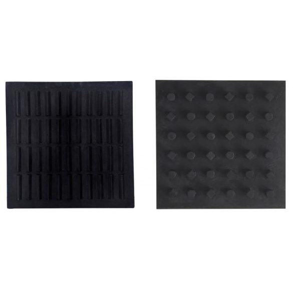 Decoracion pared mdf 80x5x80 negro