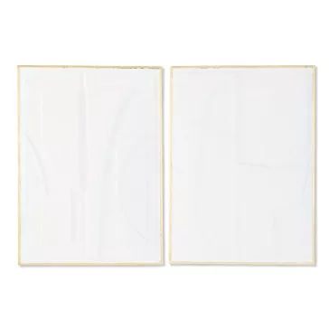   Fali dekoráció absztrakt 3d-s fém 72x3x99 cm fehér 2 féle