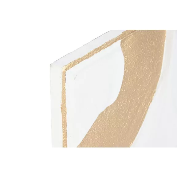 Fali dekoráció modern 3d-s fém 47x3x80 cm fehér 2 féle
