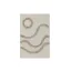 Decoracion pared mdf fibra 80x5x120 3d blanco
