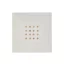 Decoracion pared mdf abeto 80x8x80 bolitas 3d