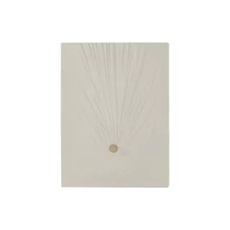 Decoracion pared mdf abeto 60x7x80 bolita 3d