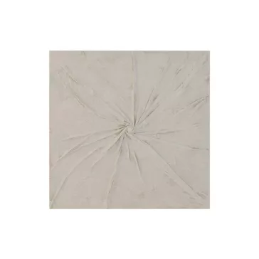 Decoracion pared mdf 80x6x80 abstracto 3d blanco