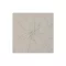 Decoracion pared mdf 80x6x80 abstracto 3d blanco
