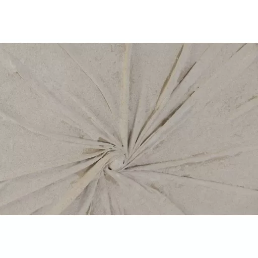 Decoracion pared mdf 80x6x80 abstracto 3d blanco