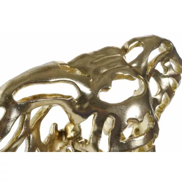   Arany faldekoráció – Elefánt figura, 47 × 27,5 × 50,5 cm
