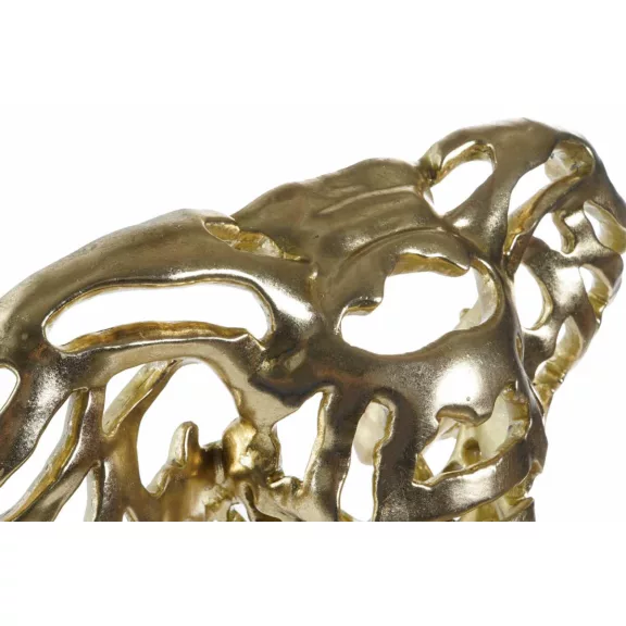 Arany faldekoráció – Elefánt figura, 47 × 27,5 × 50,5 cm