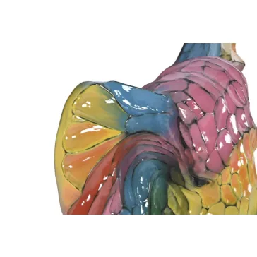 Faldekoráció – Elefánt figura, 61,5 × 20 × 67 cm