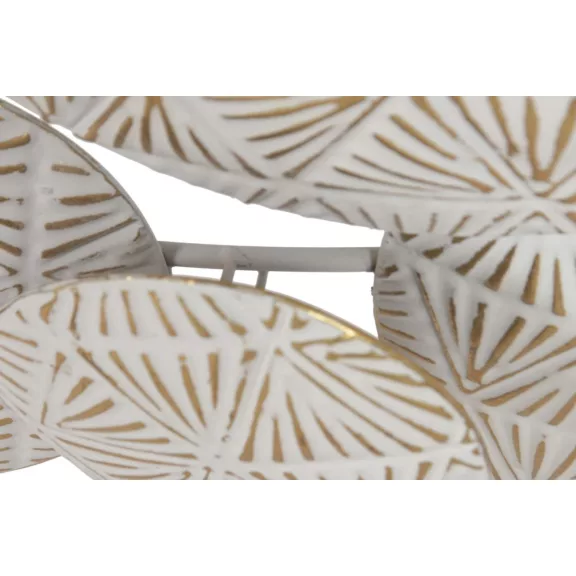 Decoracion pared metal 102x7x74 circulos decape