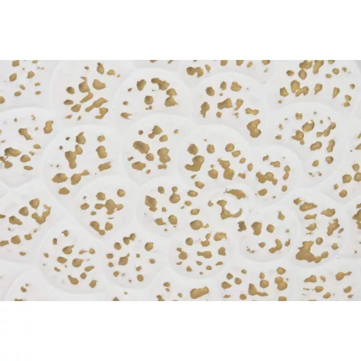 Decoracion pared metal 137x11x56,5 flor decape