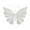 Decoracion pared metal 84x3x72 mariposa decape