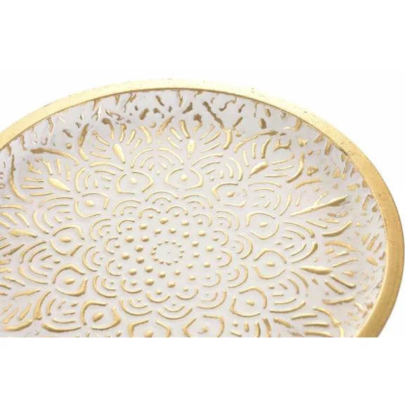 Decoracion pared set 2 metal 44x44x5 mandala