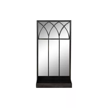 Tükör fém tükör 40x12x80 fekete