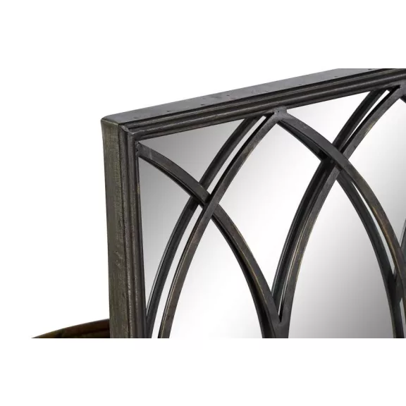 Tükör fém tükör 40x12x80 fekete
