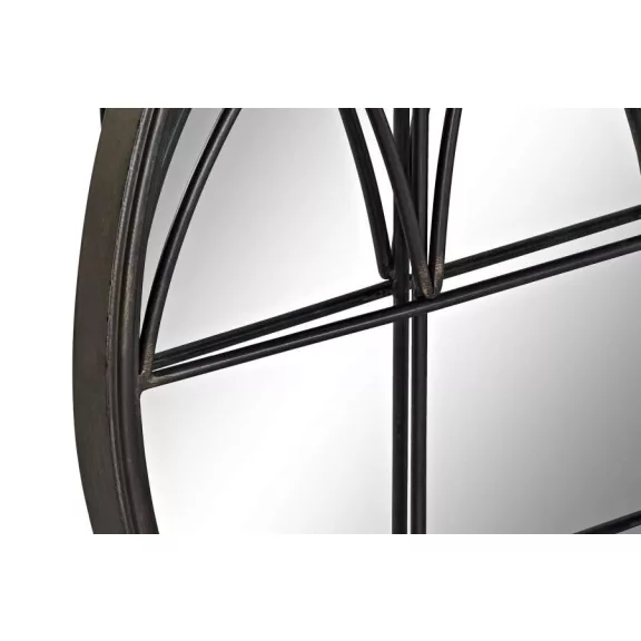 Tükör fém tükör 76x3x76 fekete
