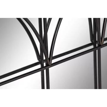 Tükör fém tükör 76x3x76 fekete