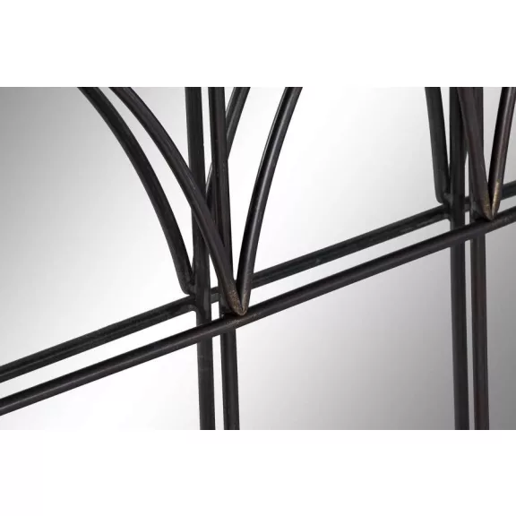 Tükör fém tükör 76x3x76 fekete
