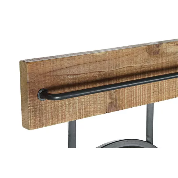 Tükör fenyő fém 80x15x55 kosár