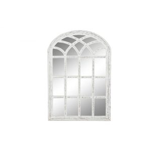 Tükör mdf üveg 81x3x121 ablak fehér