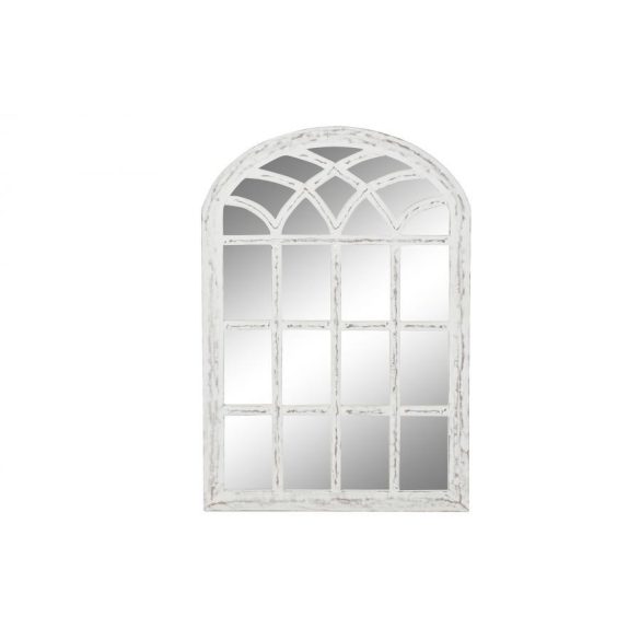 Tükör mdf üveg 81x3x121 ablak fehér