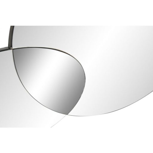 Tükör üveg 131x2x61 körök füstös