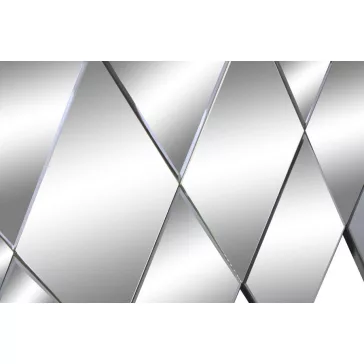 Tükör üveg 120x2x80 rombusz füstös
