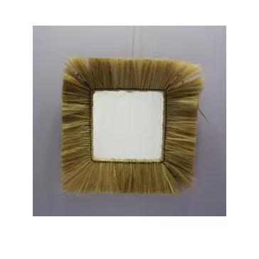 Tükör juta üveg 55x7x55 természetes