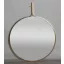 Tükör fém 72x2x91,5 aranyozott