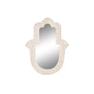 Tükör mango 45x2x60 hamsa fehér 