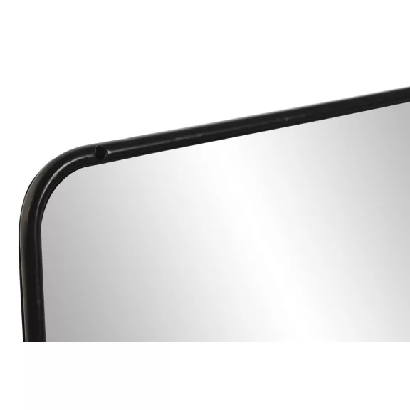 Tükör fém 70.5x12x36 tartó fekete