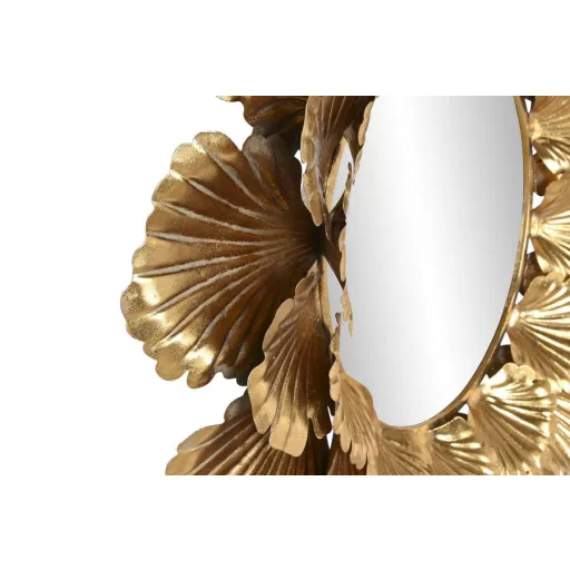 Tükör fém 76,5x8x76,5 cm arany